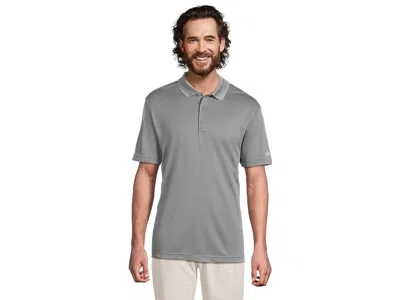Adidas Golf Adi Performance Short Sleeve Golf Polo Shirt In Gray