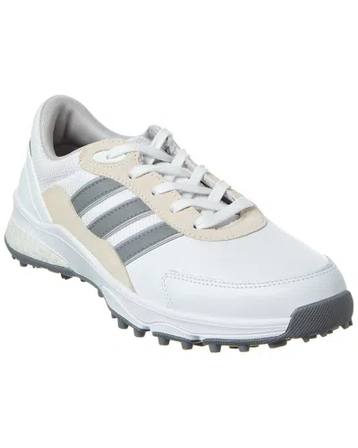 Adidas Golf Adidas Sw 5540 Spikeless Leather Golf Shoe In White
