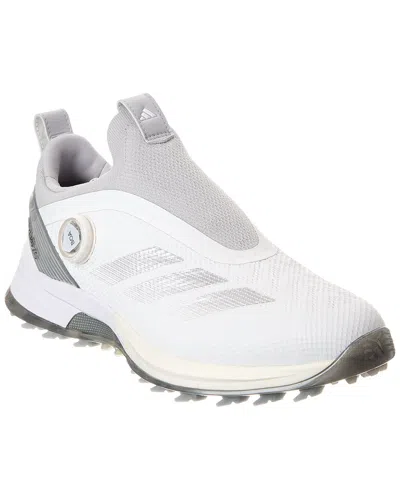 Adidas Golf Adizero Zg Boa Spikeless Golf Shoe In White