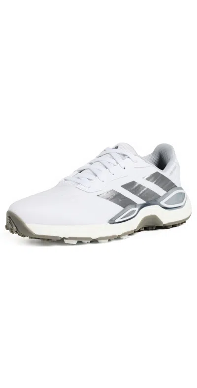 Adidas Golf Codechaos 27 Spikeless Golf Shoes White/silver Met/halo Silver