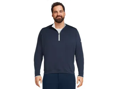 Adidas Golf Core Lightweight 1/2 Zip Pullover In Blue