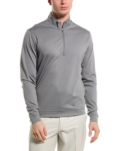 Adidas Golf Elevated 1/4-zip Pullover In Grey