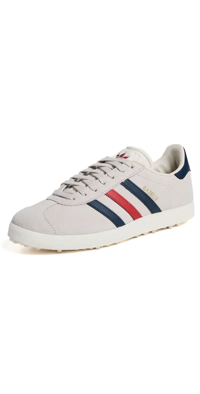 Adidas Golf Gazelle Spikeless Golf Shoes Alumina/indigo/scarlet