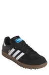Adidas Golf Gender Inclusive Samba Spikeless Golf Shoe In Black/white/gum5