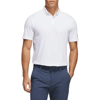 Adidas Golf Go To Aeroready Polo In White