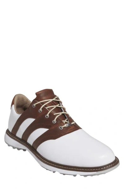 Adidas Golf Mc Z-traxion Spikeless Golf Shoe In White/ Black/ Silver