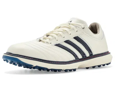 Adidas Golf Mc70 Fb Spikeless Golf Shoes Men's Cross Training Shoes Off-white/collegiate Navy/better Scarlet: 9  In Bone