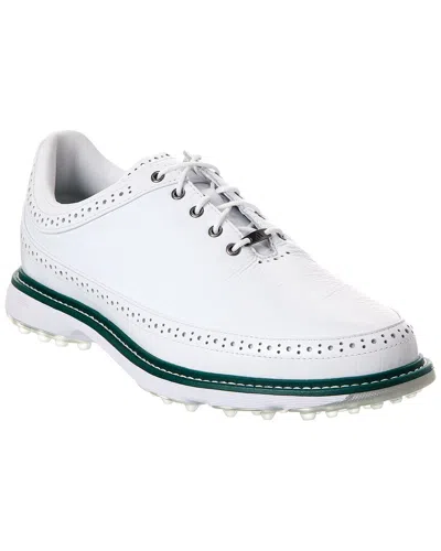 Adidas Golf Mc80 Leather Spikeless Golf Shoe In White