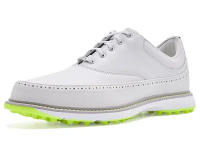 Adidas Golf Mc80 Spikeless Golf Shoes Men's Golf Shoes Dash Grey/halo Silver/lucid Lemon: 10 D - Medium In White
