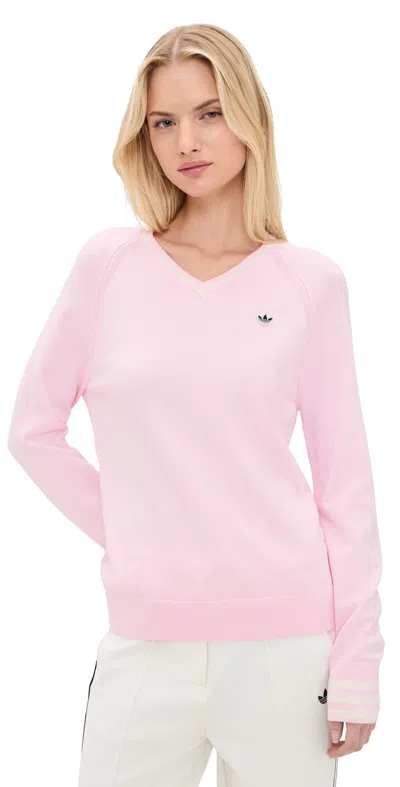 Adidas Golf Original Cashmere Sweater Clear Pink