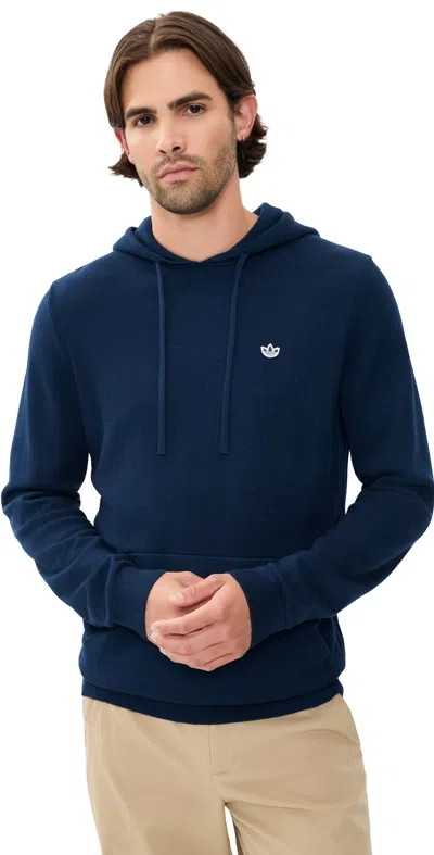 Adidas Golf Originals Blend Hoodie Night Indigo In Neutral