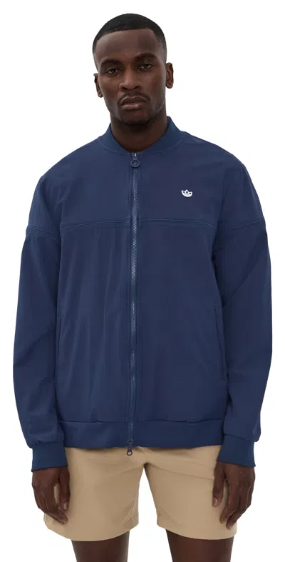 Adidas Golf Originals Bomber Jacket Night Indigo In Blue