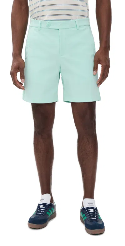 Adidas Golf Originals Twistweave Shorts 7 Clear Mint In Green