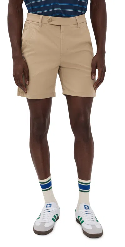 Adidas Golf Originals Twistweave Shorts Hemp In Brown