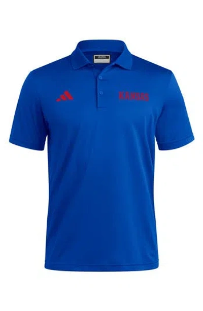 Adidas Golf Ottoman Polo In Blue