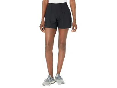 Adidas Golf Pin Tuck 5 Pull-on Shorts In Black