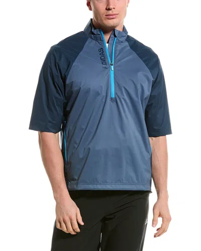 Adidas Golf Provisional Jacket In Blue