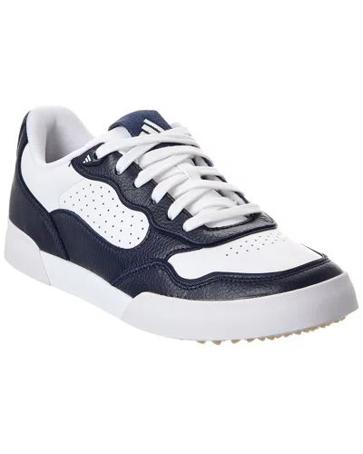 Adidas Golf Retrocross 25 Leather Spikeless Golf Shoe In Multi