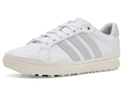 Adidas Golf Retrocross Gripmore Golf Shoes Men's Golf Shoes Ftwr White/dash Grey/court Green: 13 D - Medium, Lea