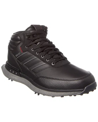 Adidas Golf S2g Rain.rdy Leather Sneaker In Black