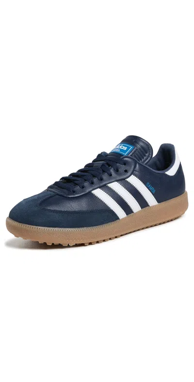 Adidas Golf Samba Spikeless Golf Shoes Night Indigo/white/bluebird