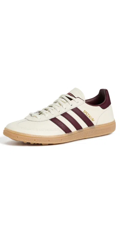 Adidas Golf Spezial Golf Shoes Off White/maroon/gum 3