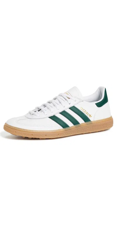 Adidas Golf Spezial Golf Shoes White/collegiate Green/gum 3