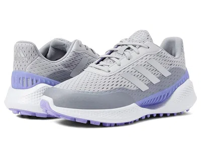 Adidas Golf Summervent Golf Shoes Women's Shoes Grey Two/silver Metallic/light Purple: 9.5 B - Medium In Multi