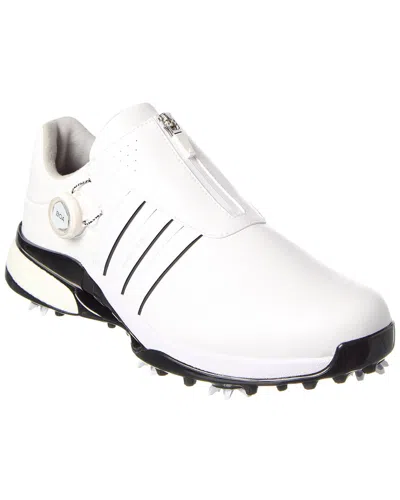 Adidas Golf Tour360 24 Boa Leather Sneaker In White
