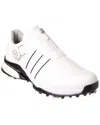 Adidas Golf Tour360 24 Boa Leather Sneaker In White