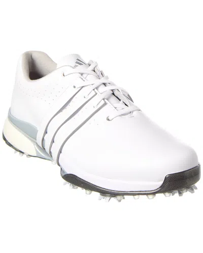 Adidas Golf Tour360 24 Leather Sneaker In White