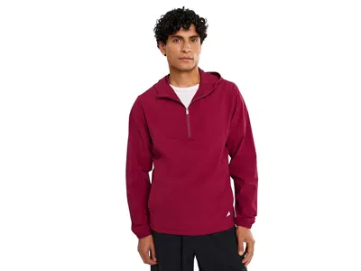 Adidas Golf Ultimate365+ Course Control Clima365 Anorak Men's Sweater Collegiate Burgundy: Md In Red