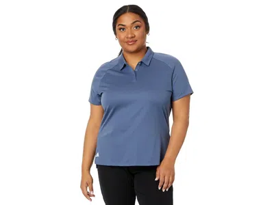 Adidas Golf Ultimate365 Heat.rdy Short Sleeve Polo In Blue