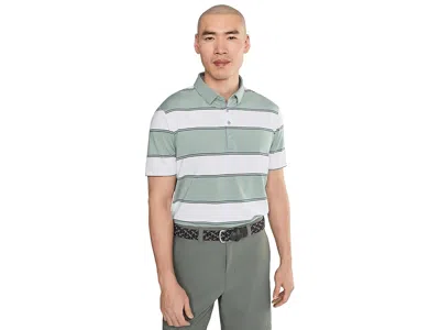 Adidas Golf Ultimate365+ Jumbo Stripe Climacool(r) Polo Shirt In Multi