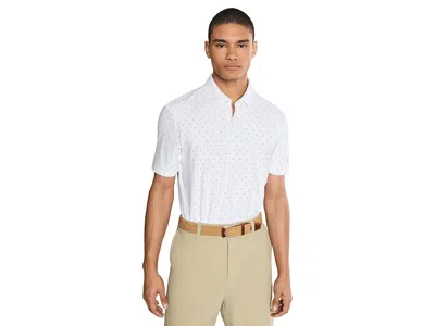 Adidas Golf Ultimate365+ Mirco Print Polo Shirt In Multi