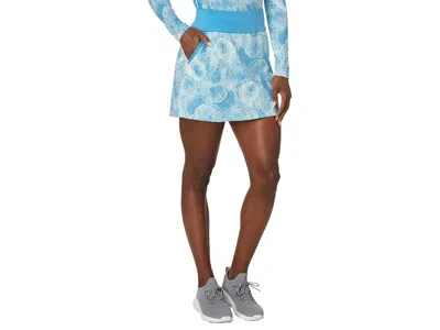 Adidas Golf Ultimate365 Printed 16 Inch Golf Skort In Blue