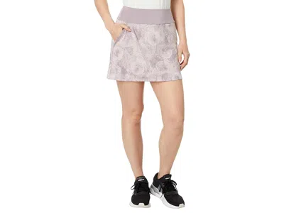 Adidas Golf Ultimate365 Printed 16 Inch Golf Skort In Purple