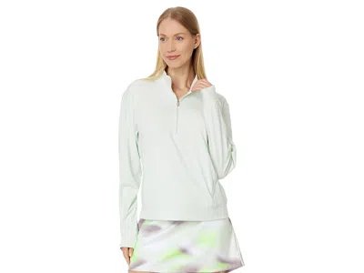 Adidas Golf Ultimate365 Quarter Zip Golf Pullover In White