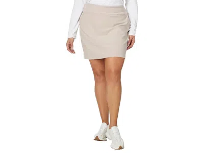 Adidas Golf Ultimate365 Solid 18 Skort In Neutral