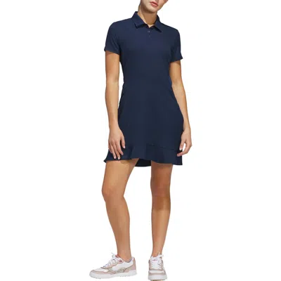 Adidas Golf Ultimate365 Solid Golf Dress In Collegiate Navy