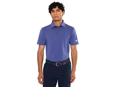 Adidas Golf Ultimate365 Solid Polo Shirt Men's Clothing Dual Indigo: Xl In Purple