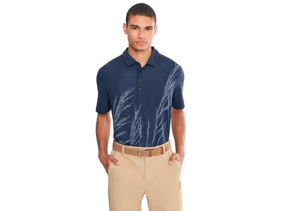 Adidas Golf Ultimate365 Tour Cool Feel Fescue Polo Shirt Men's Clothing Collegiate Navy: Sm, Elastane/synthetic In Blue