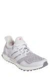 Adidas Golf Ultraboost Spikeless Golf Shoe In Grey/white/preloved Scarlet