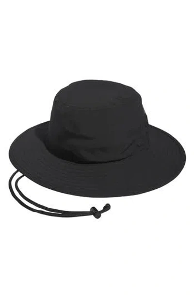 Adidas Golf Wide Brim Golf Bucket Hat In Black