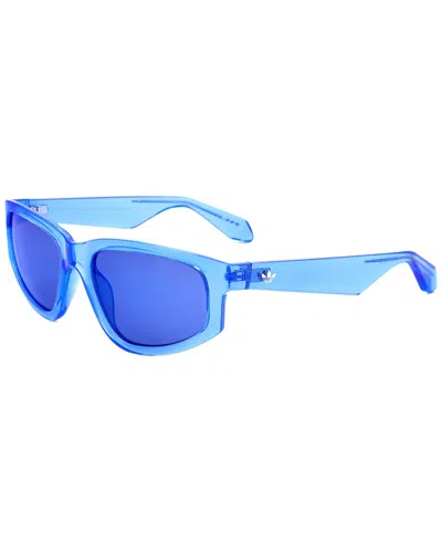 Adidas Original Adidas Unisex 55mm Sunglasses In Blue