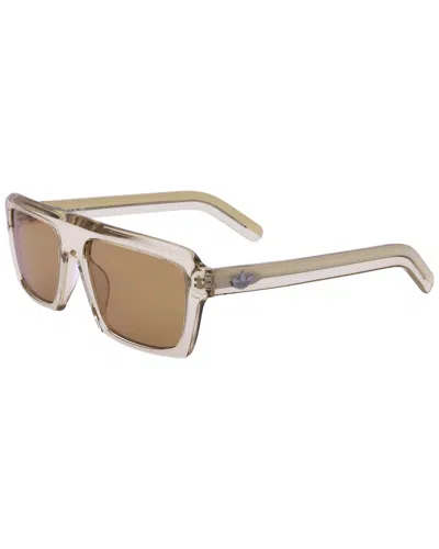 Adidas Original Unisex Or0133 55mm Sunglasses In Brown