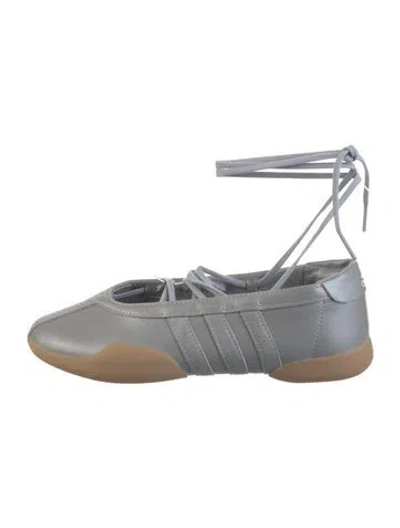 Pre-owned Adidas Originals 2024 Leather Ballet Flats In Multi