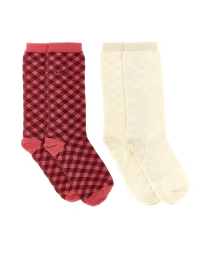 Adidas Originals 2-pack Socks  By Wales Bonner In Multi
