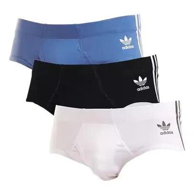 Adidas Originals 3 Stripe Brief 'black White Blue'