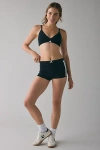 Adidas Originals 3-stripe Cotton Boyshort Undie In Black, Women's At Urban Outfitters In Black